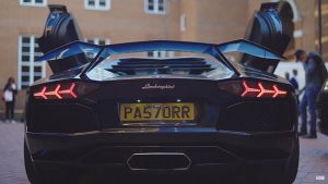 The Lamborghini owned by one of the pastors