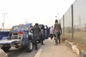 Amotekun: Police Barricade Gani Fawehinmi Park