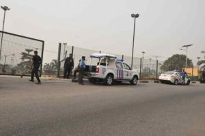 Amotekun: Police Barricade Gani Fawehinmi Park