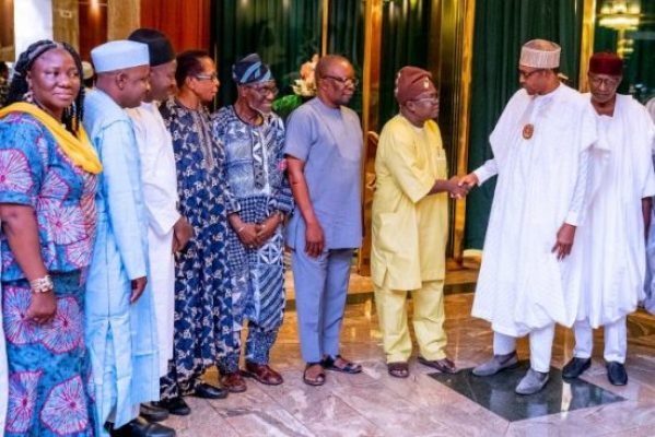 ASUU leadership visit Buhari