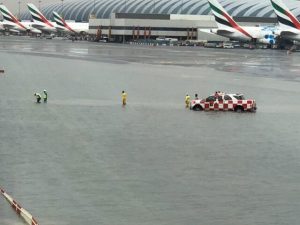 Dubai airport flooding