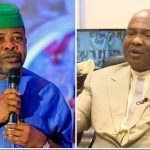 Emeka Ihedioha and Senator Hope Uzodinma