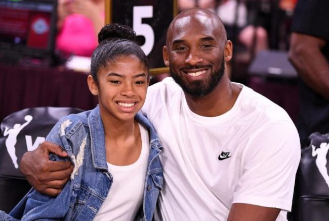 Kobe Bryant and his daughter Gianna