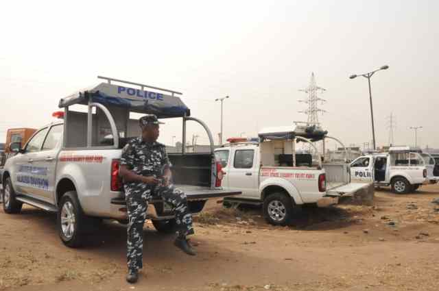 Police Barricade Gani Fawehinmi Park