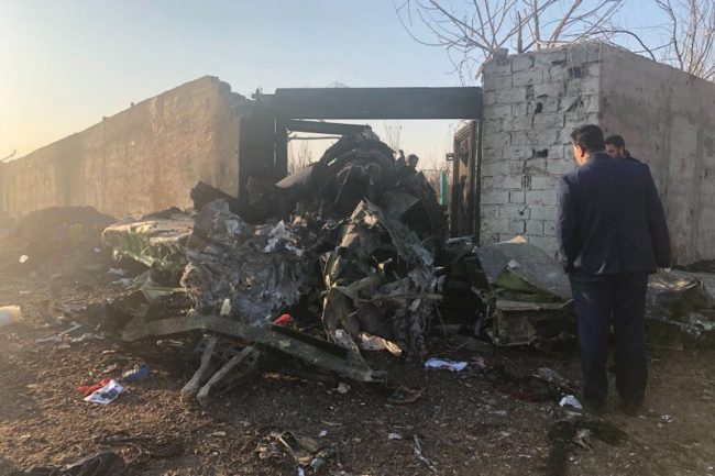 Plane Crash In Iran