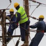 Electricity workers