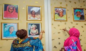 Patience Jonathan in Aso Rock