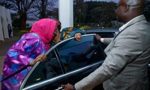 Patience Jonathan in Aso Rock