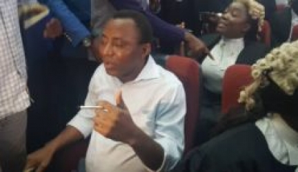 PHOTOS: Sowore Arrives Fed High Court Abuja For Arraignment