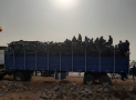 PHOTOS: Okada Shipped Enmasse Out Of Lagos As Traffic Law Enforcement Begins