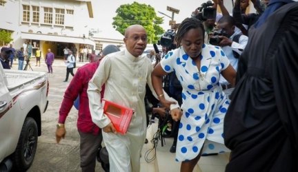 BREAKING: Emefiele Pleads Not Guilty To Illegal Procession Of Firearm Charge