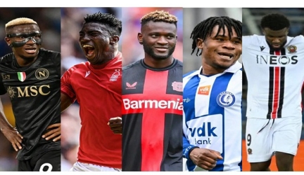 Meet Five Nigerian Strikers Setting Europe Ablaze