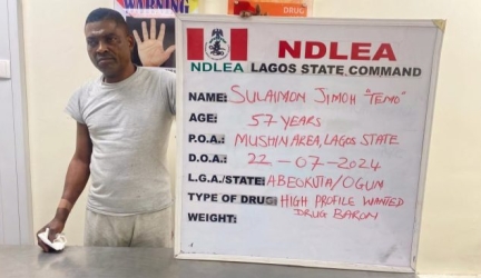 NDLEA Arrests Most Wanted Drug Baron In Lagos
