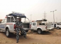 PHOTOS: Police Barricade Gani Fawehinmi Park Venue Of Amotekun Rally In Lagos