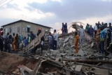 Two-Storey Building Collapses In Lagos, Rescue Operation Ongoing