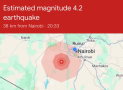 Magnitude 4.7 Earthquake Jolts Nairobi Outskirts