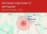 Magnitude 4.7 Earthquake Jolts Nairobi Outskirts